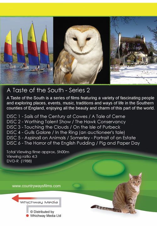 A Taste of the South Series 2 DVD box set — back cover