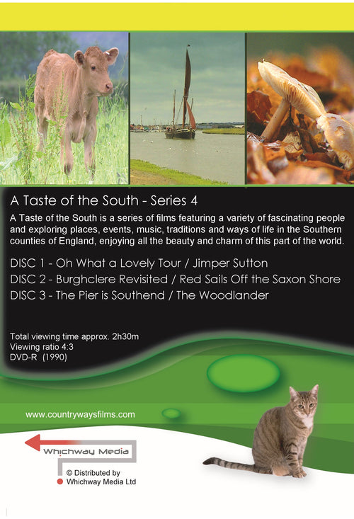 A Taste of the South Series 4 DVD box set — back cover