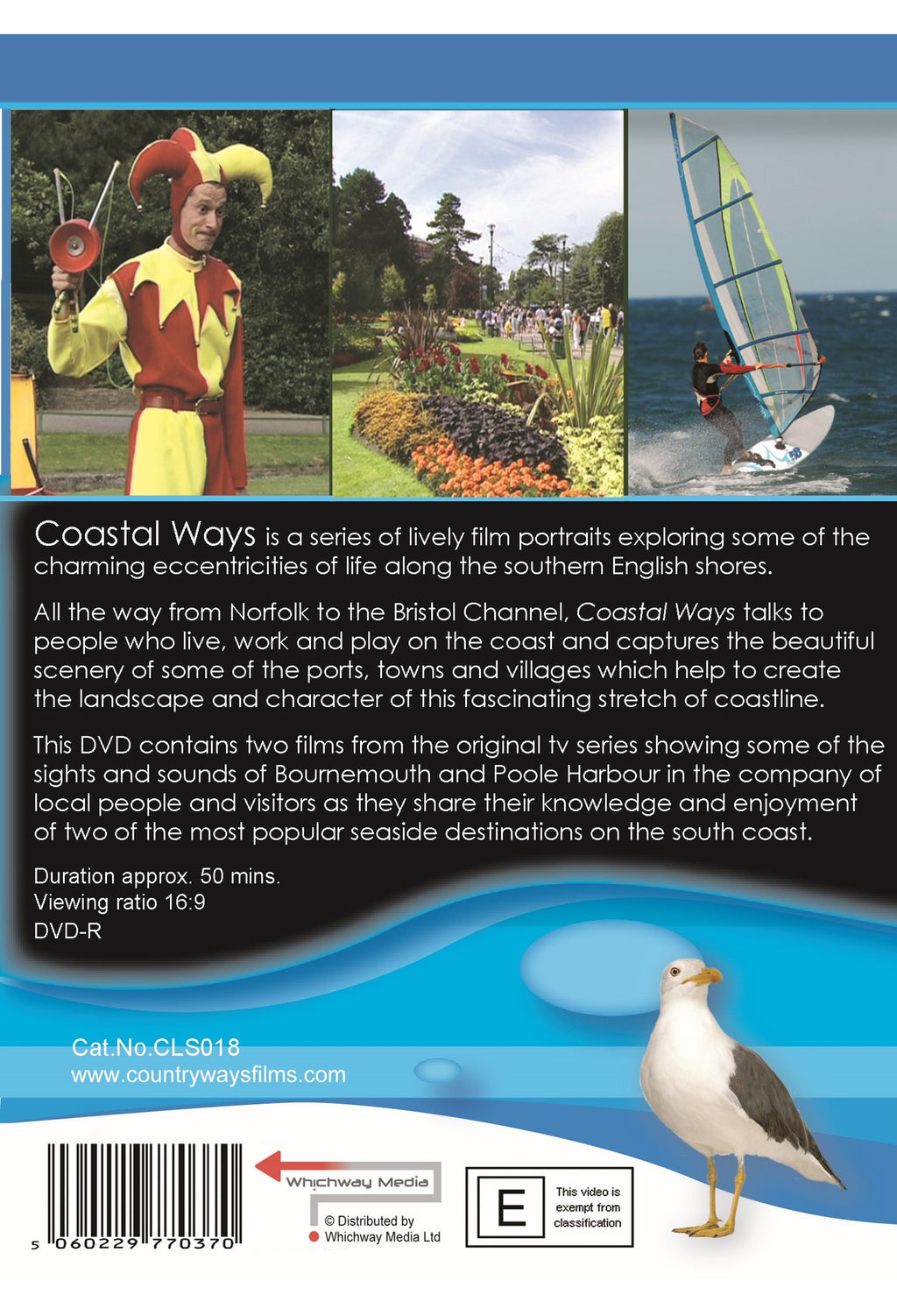 Coastal Ways - Bournemouth & Poole Harbour DVD — back cover