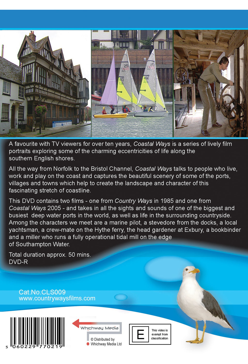 Coastal Ways - Southampton Water DVD — back cover