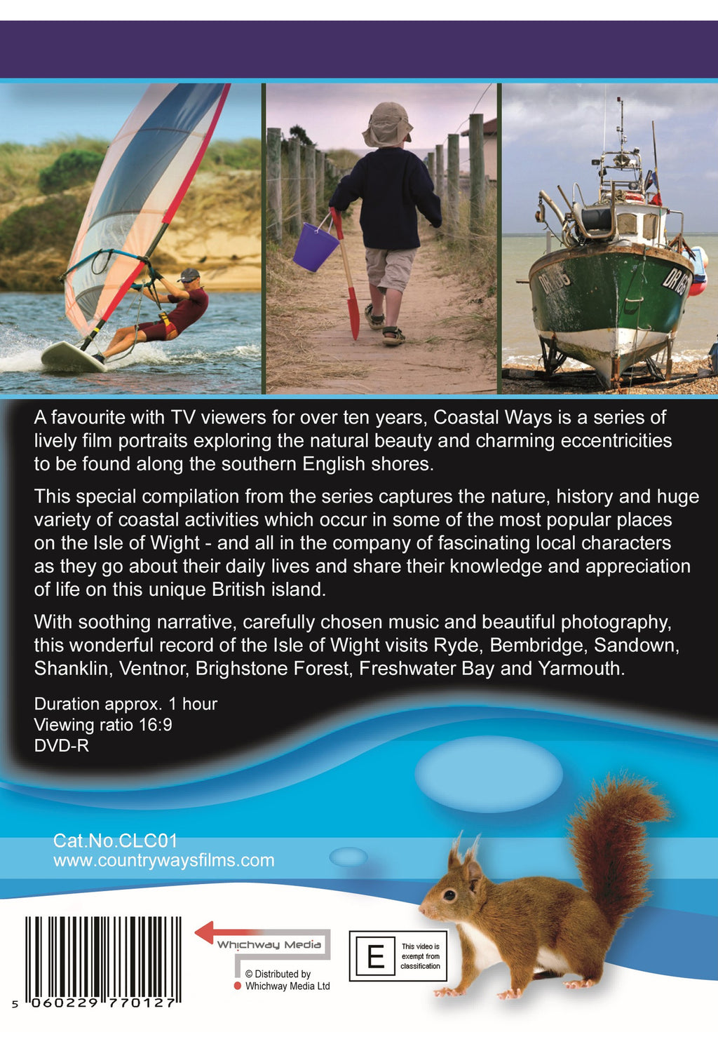 Coastal Ways - The Isle of Wight DVD — back cover