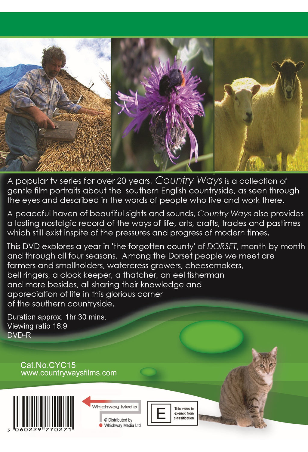 Country Ways - Dorset DVD — back cover