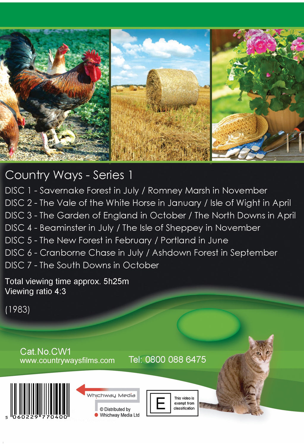 Country Ways Series 1 DVD box set — back cover