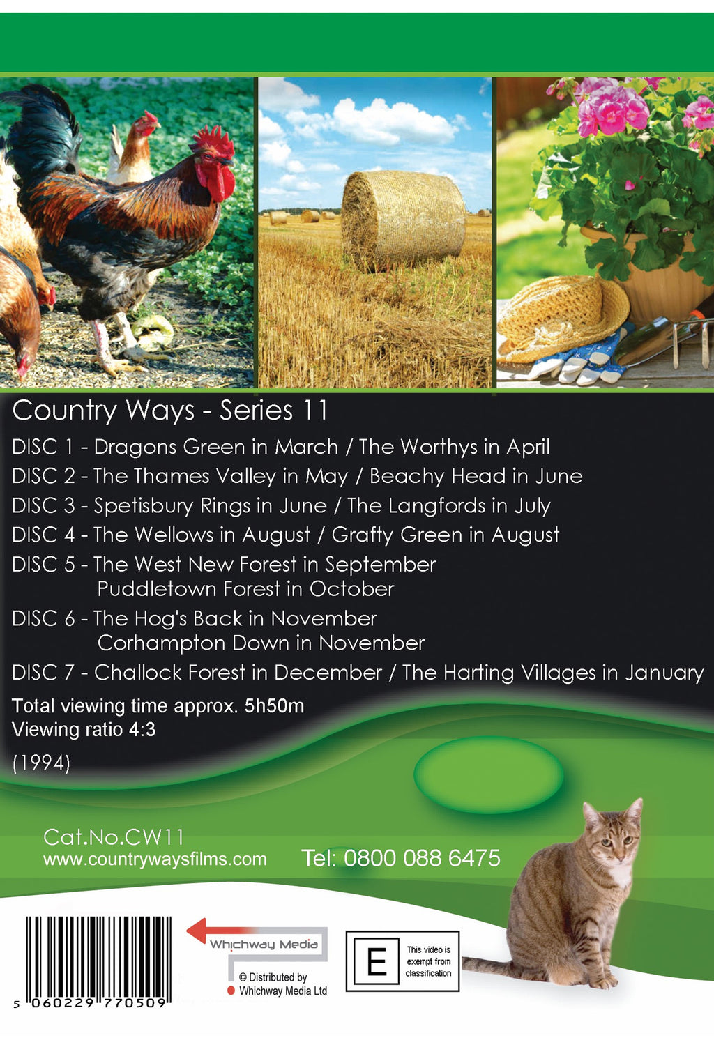 Country Ways Series 11 DVD box set — back cover
