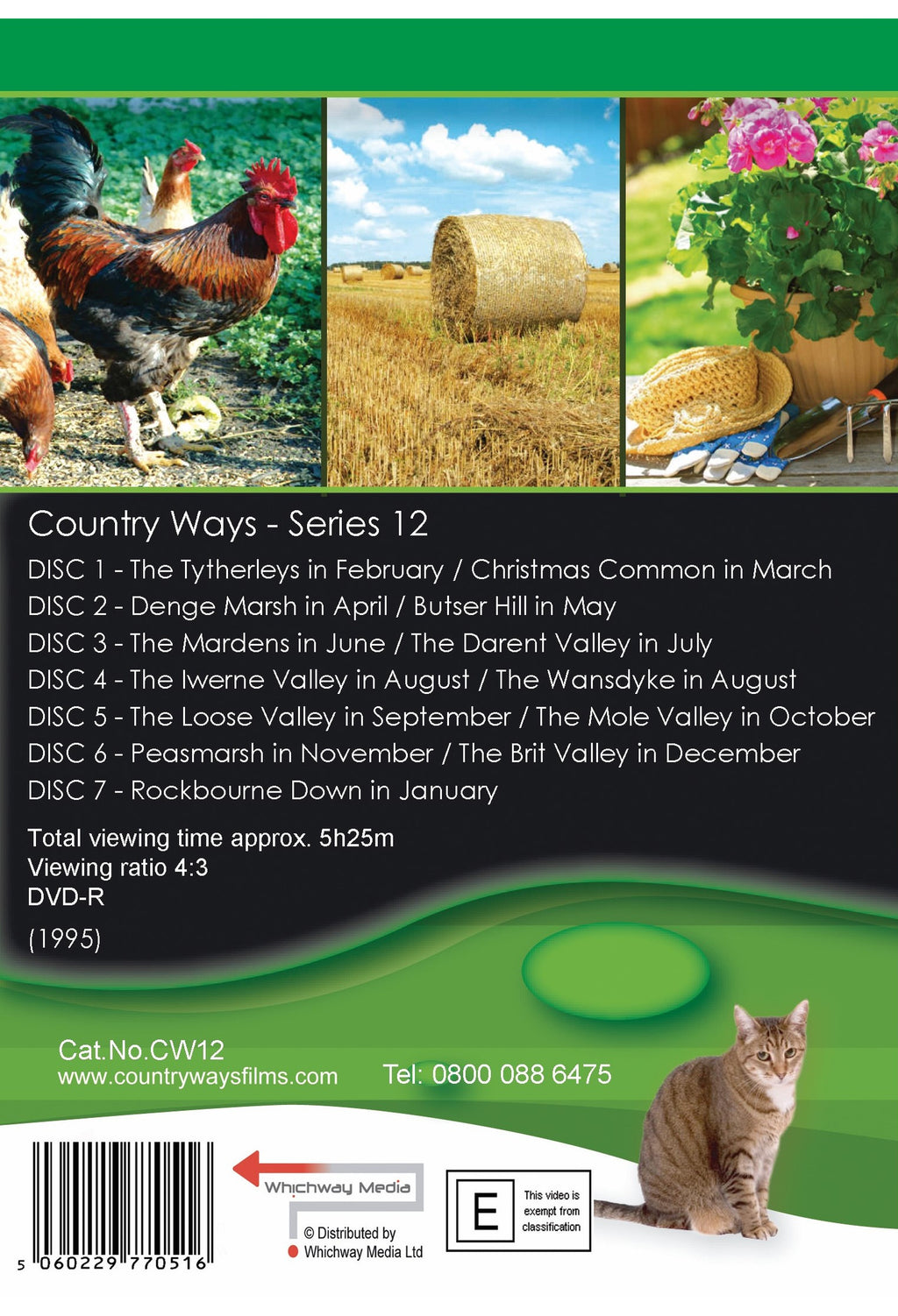Country Ways Series 12 DVD box set — back cover