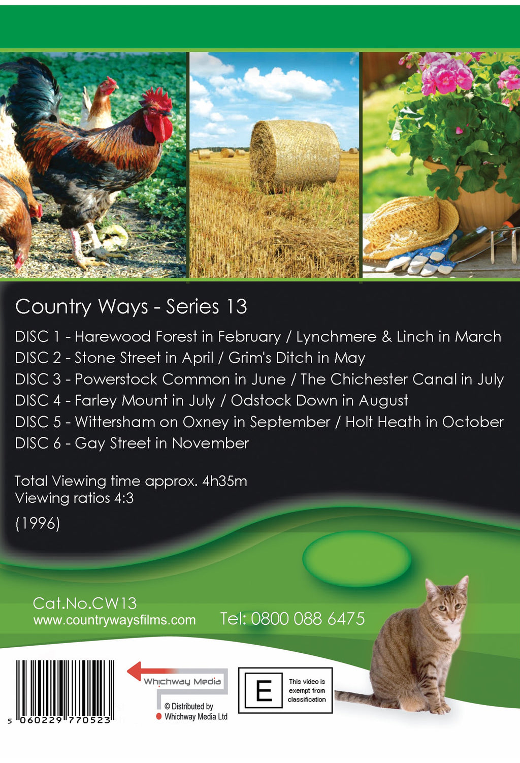 Country Ways Series 13 DVD box set — back cover