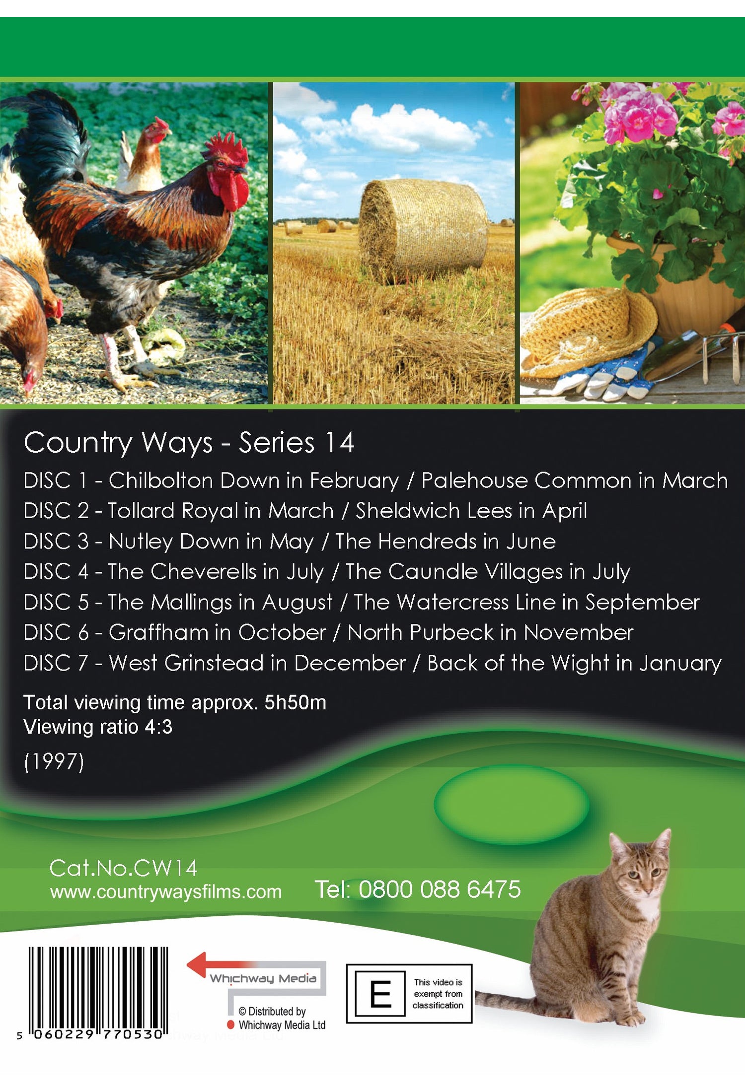 Country Ways Series 14 DVD box set — back cover