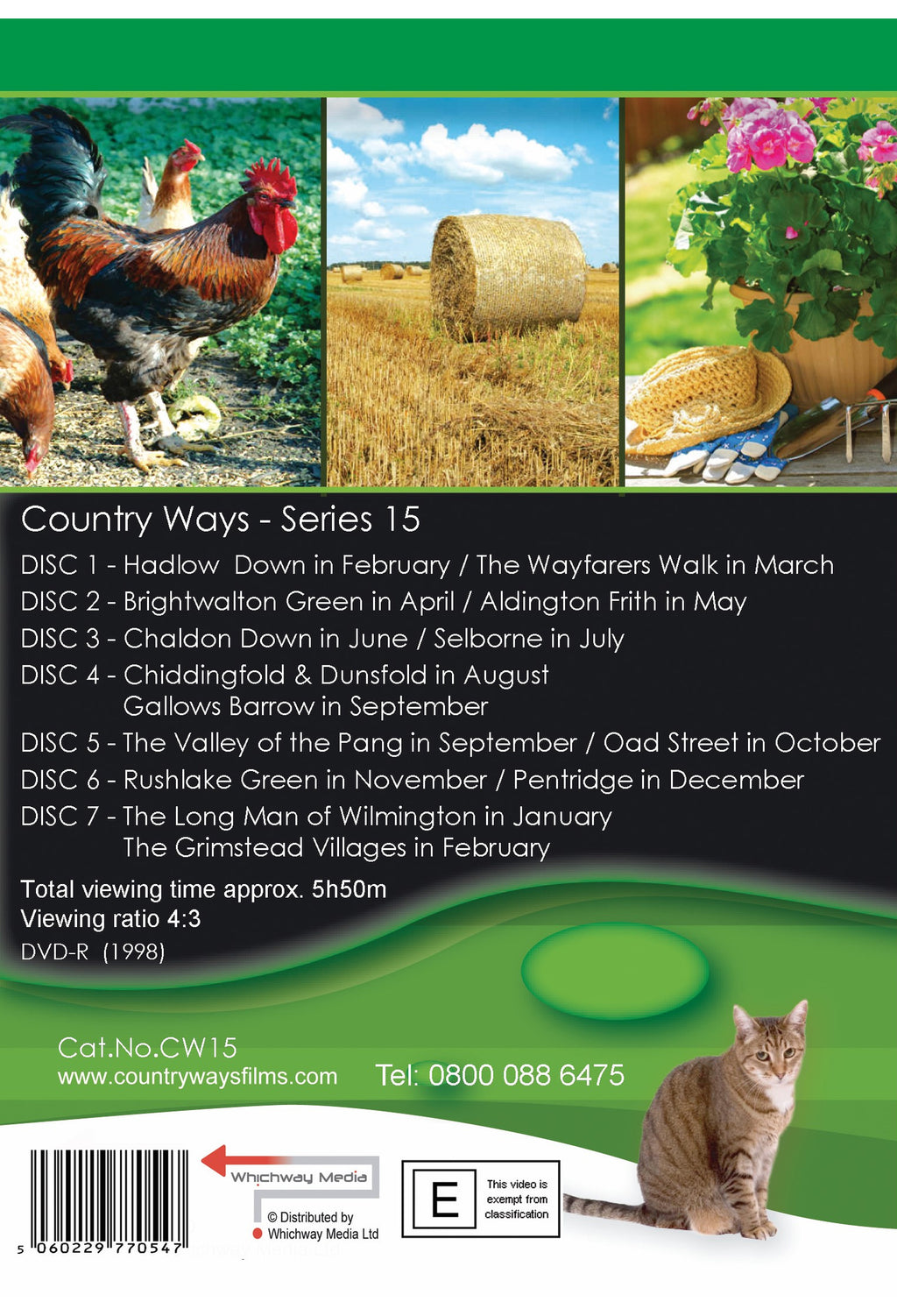 Country Ways Series 15 DVD box set — back cover
