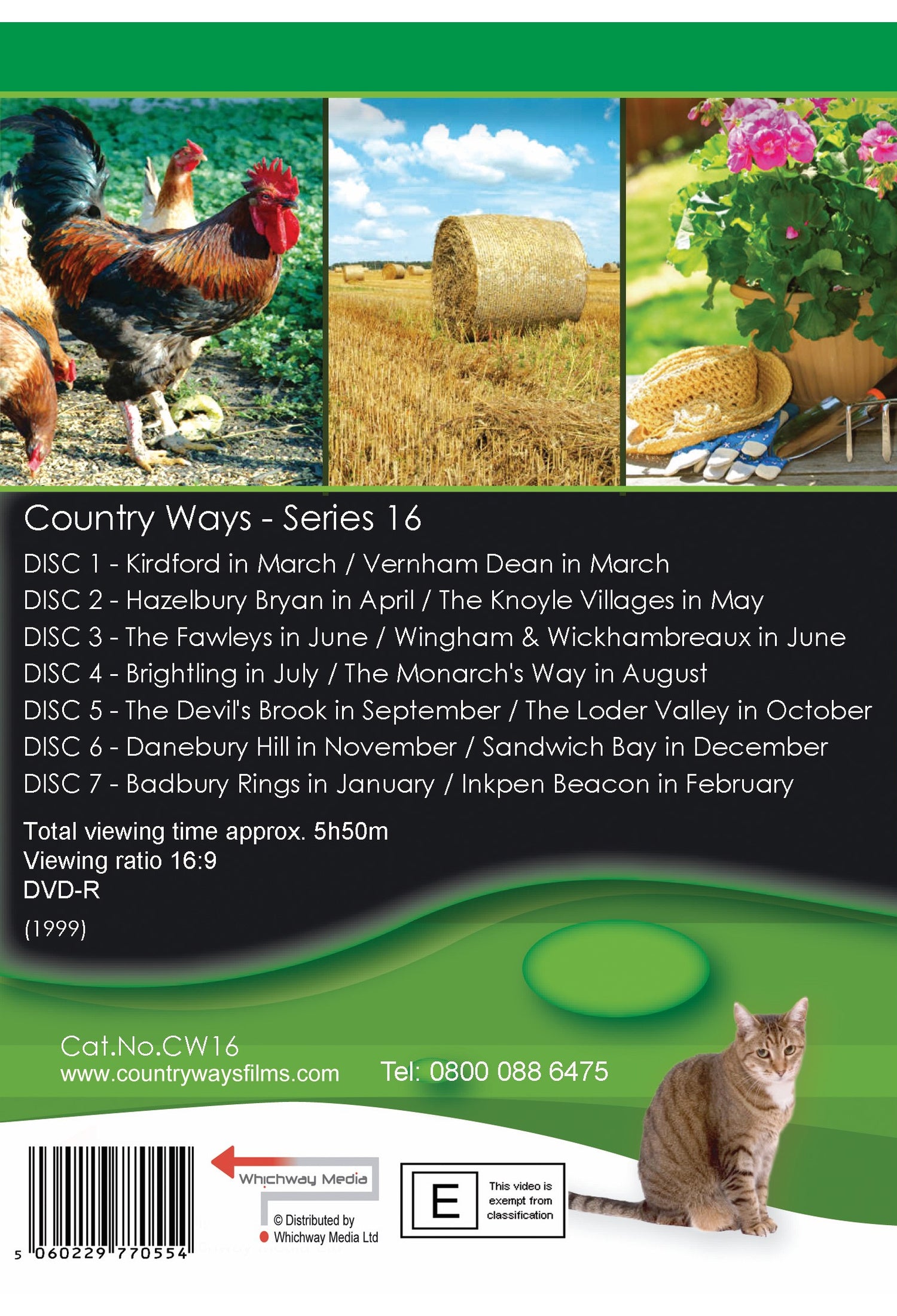 Country Ways Series 16 DVD box set — back cover