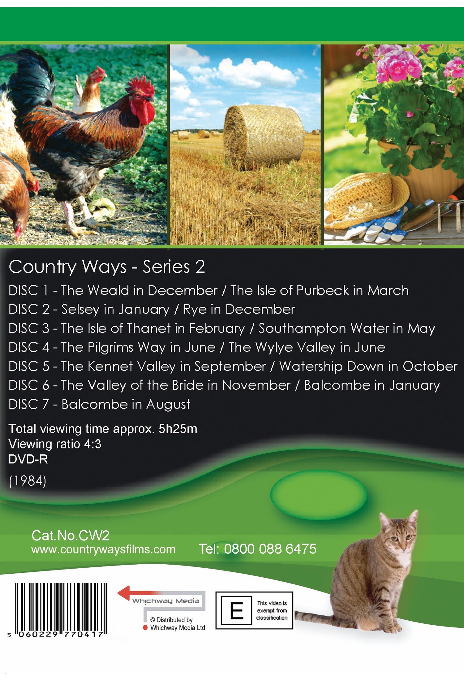 Country Ways Series 2 DVD box set — back cover