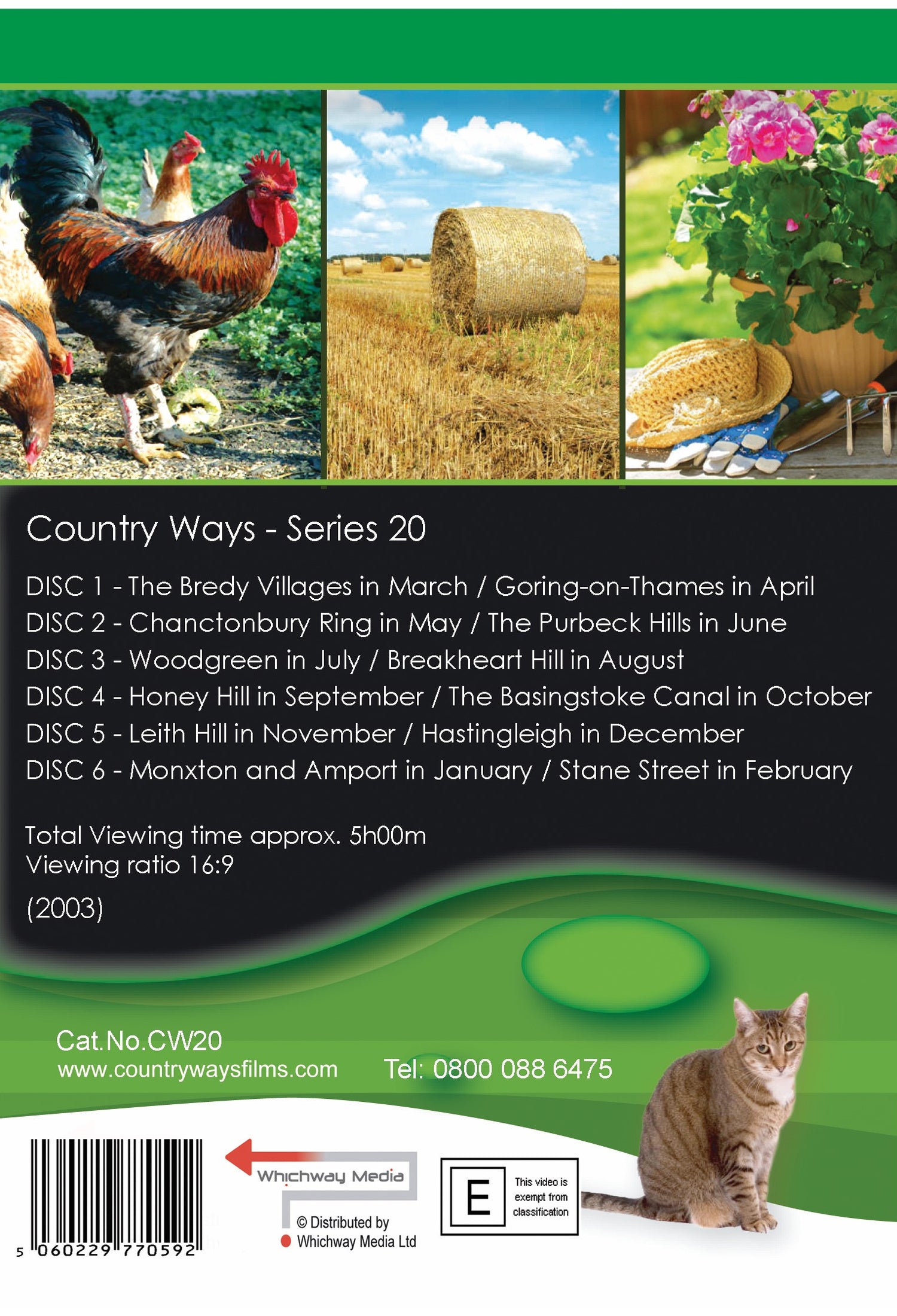 Country Ways Series 20 DVD box set — back cover