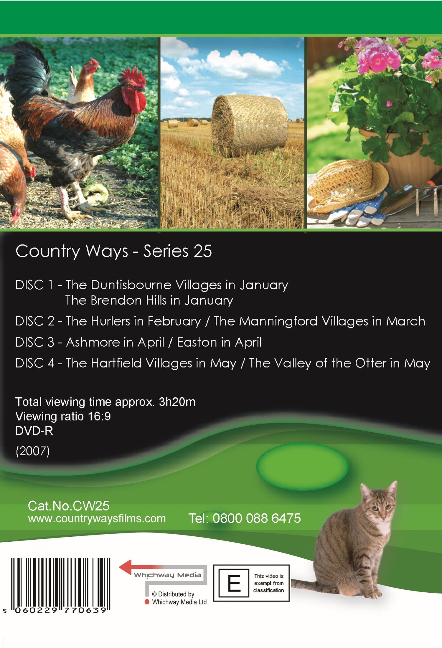 Country Ways Series 25 DVD box set — back cover
