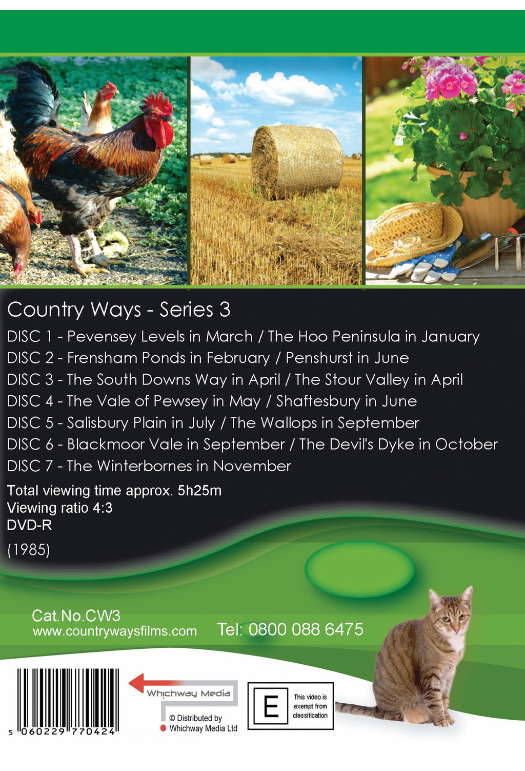 Country Ways Series 3 DVD box set — back cover