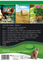 Country Ways Series 7 DVD box set — back cover