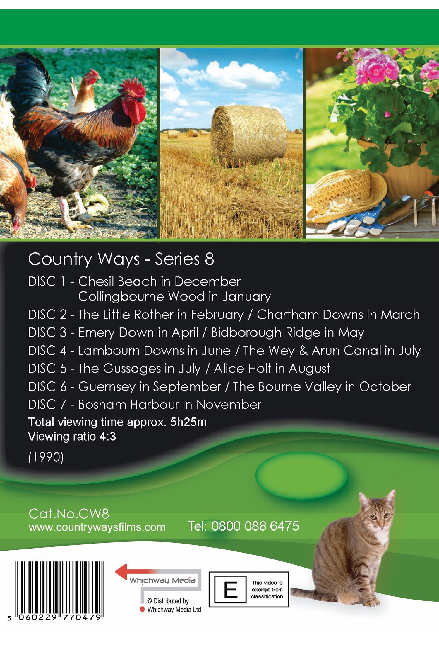 Country Ways Series 8 DVD box set — back cover