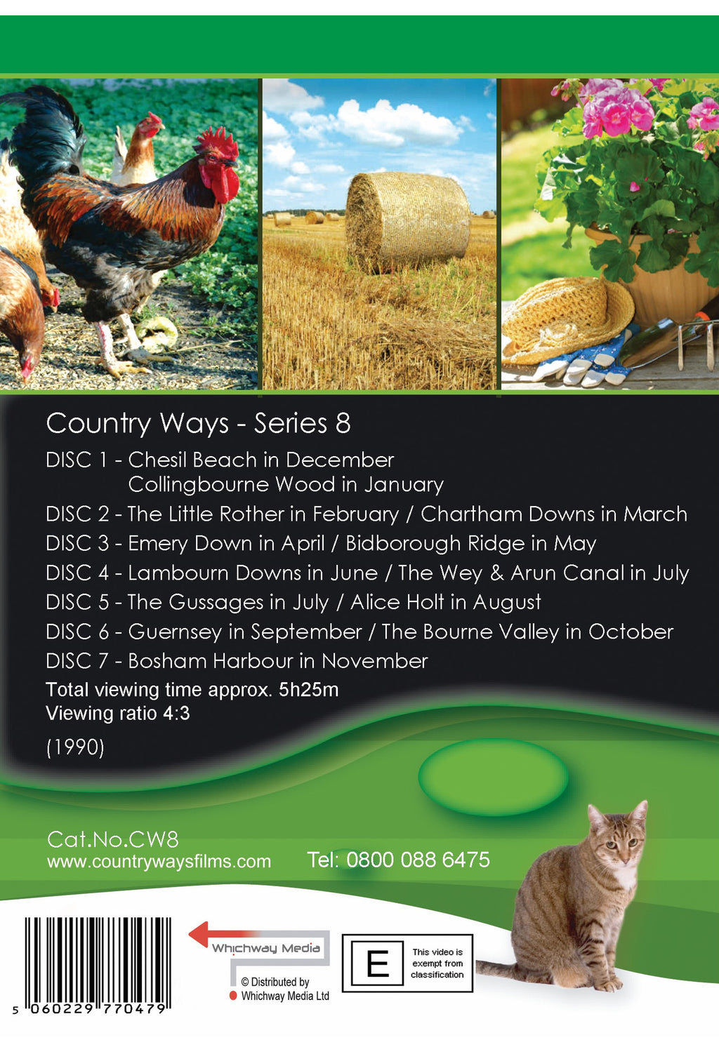Country Ways Series 8 DVD box set — back cover