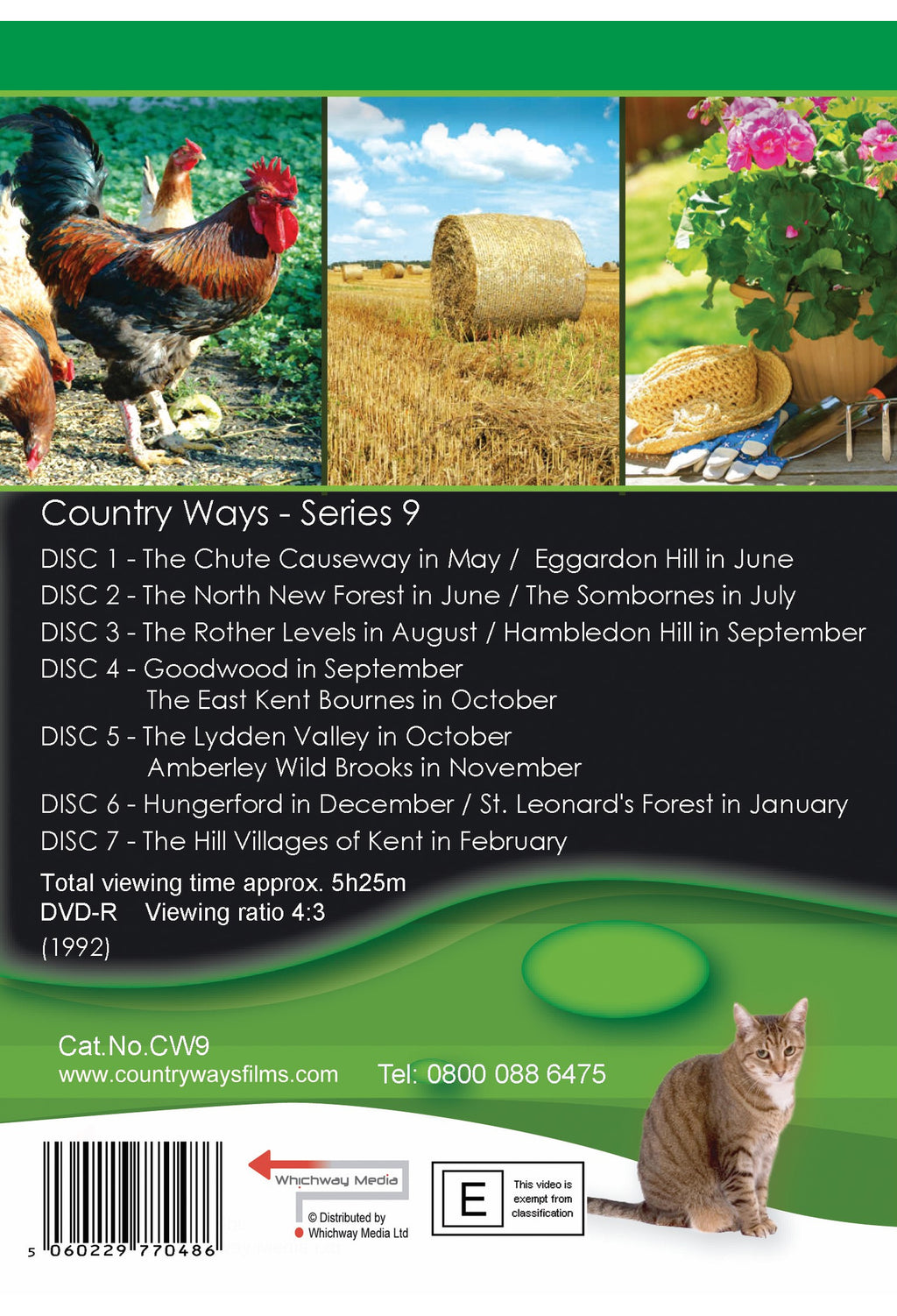 Country Ways Series 9 DVD box set — back cover