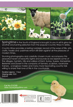 Country Ways Spring DVD — back cover