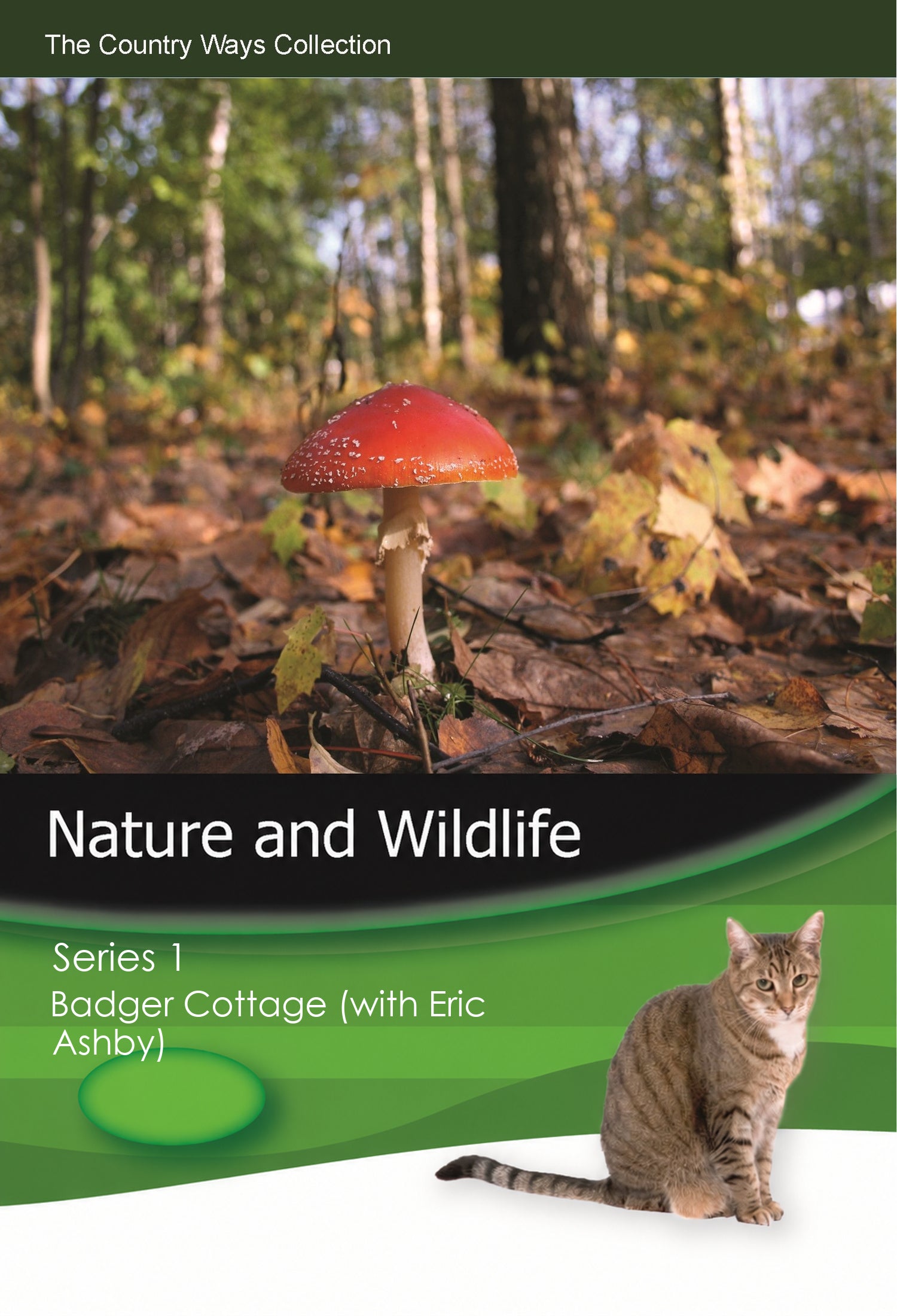 Nature and Wildlife Series 1 – Badger Cottage (with Eric Ashby) – individual DVD front cover