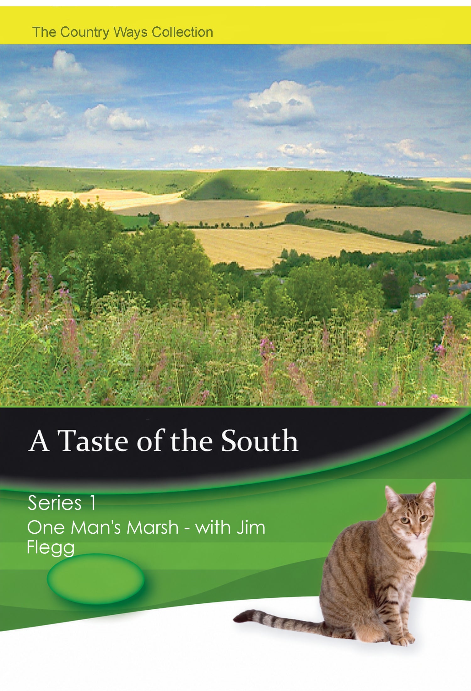 A Taste of the South Series 1 – One Man's Marsh - with Jim Flegg – individual DVD front cover