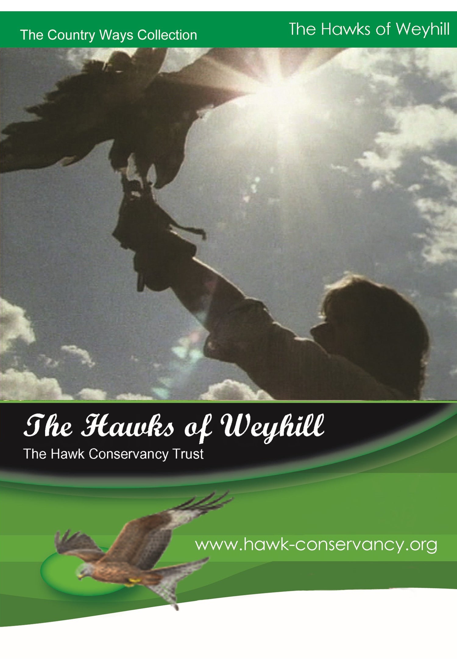 The Hawk Conservancy at Weyhill DVD — front cover