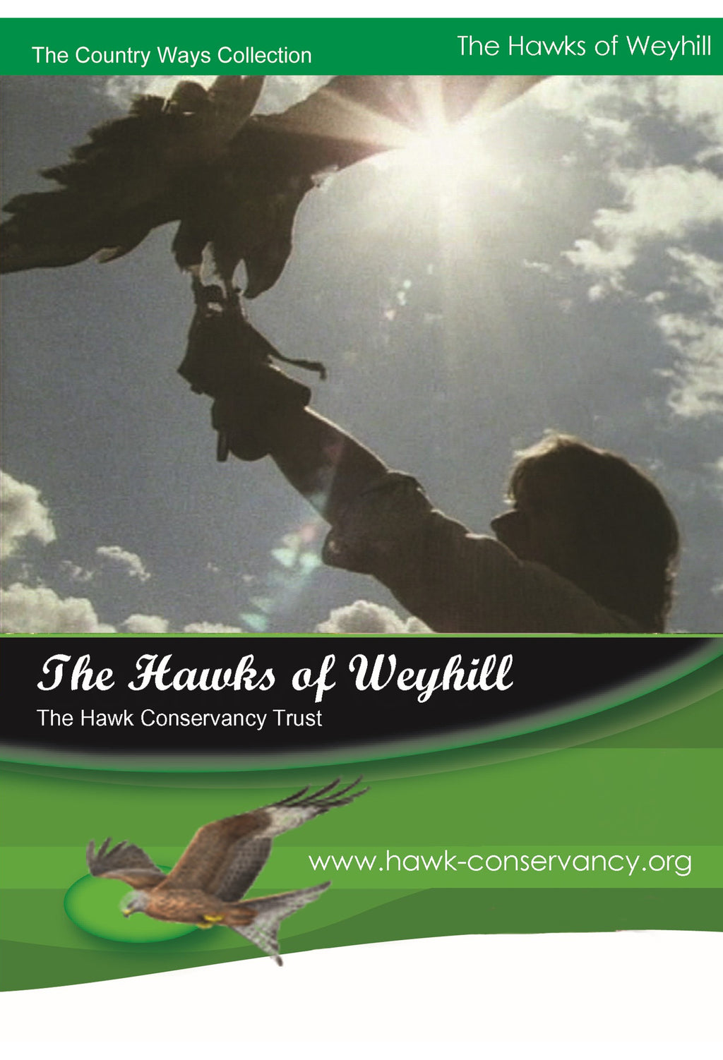The Hawk Conservancy at Weyhill DVD — front cover